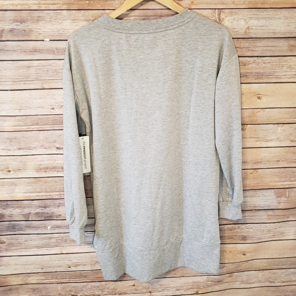 NEW with out tags The Sweatshirt Project Gray Long Sleeve Sweater Dress Small - Picture 5 of 8